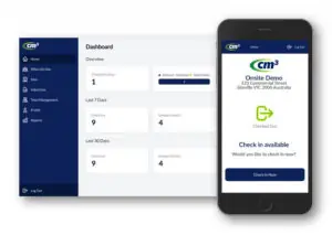 Cm3 OnSite - Contractor and Site Visitor Check in And Compliance Software Cm3 OnSite - Contractor and Site Visitor Check in And Compliance Software