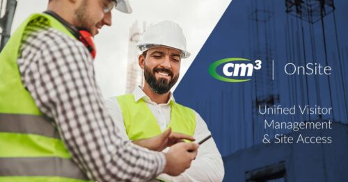 Unified Visitor Management and Site Access with Cm3 OnSite