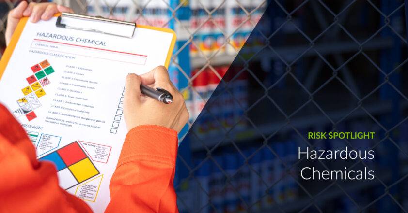 A Spotlight on Hazardous Chemicals - Cm3 Risk Review