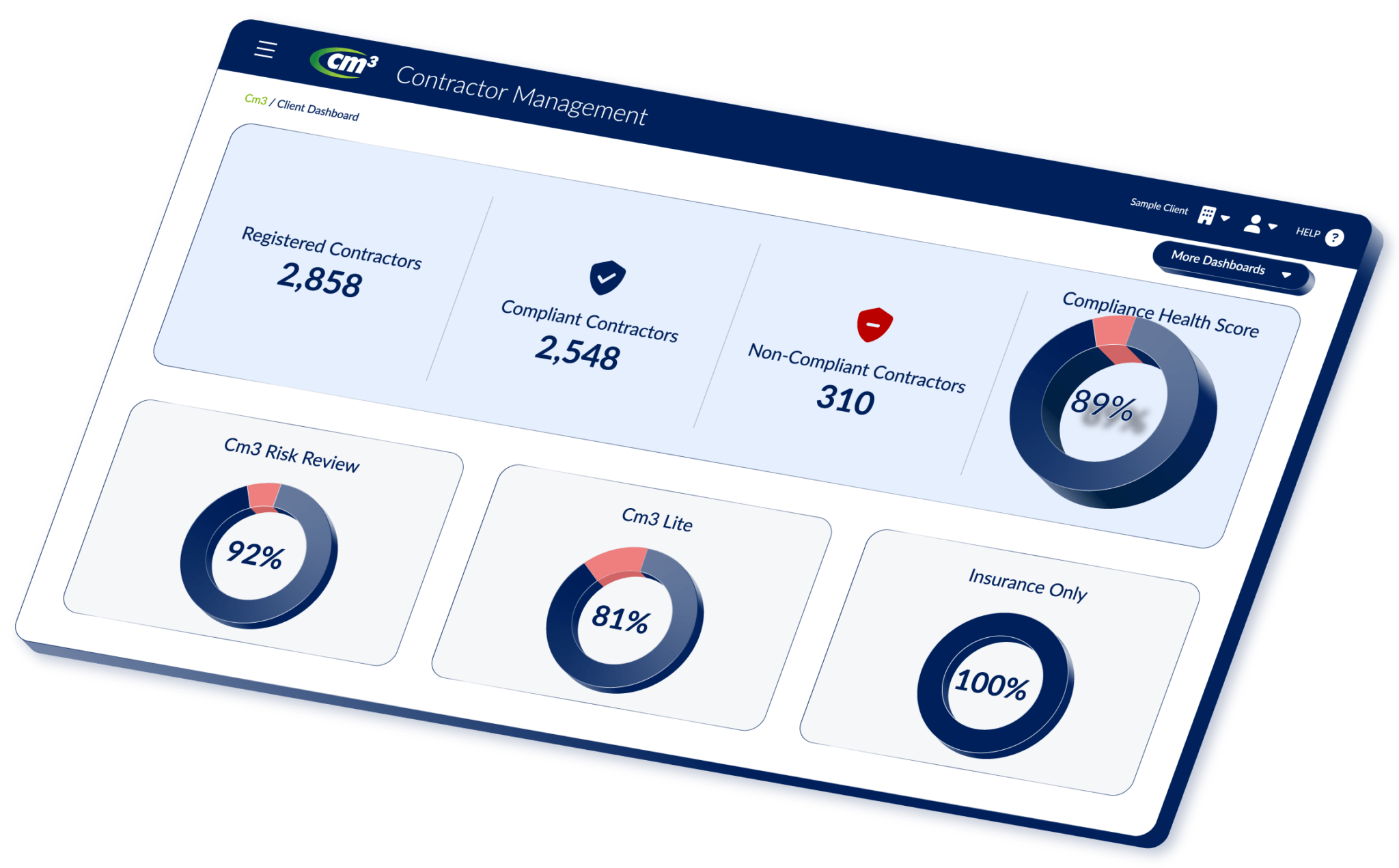 Contractor Management & Compliance System - Cm3